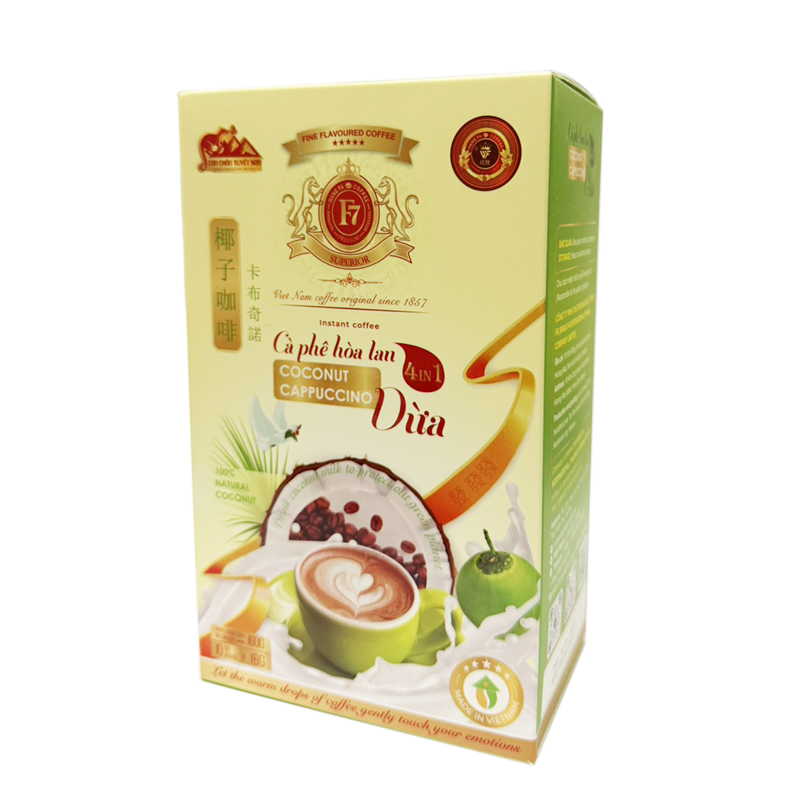 CÀ PHÊ DỪA CAPPUCCINO